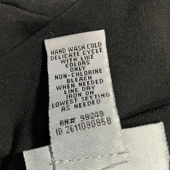 Catherine's Women's Solid Black Sleeveless Stretch Knit Midi Dress | Size 3X - Picture 5 of 7